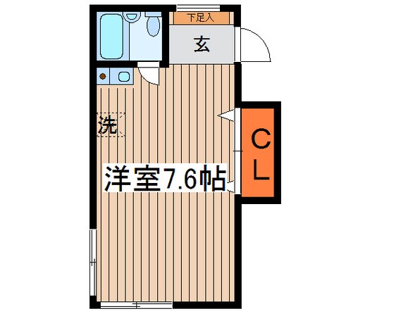 ソシエ－ルの物件間取画像